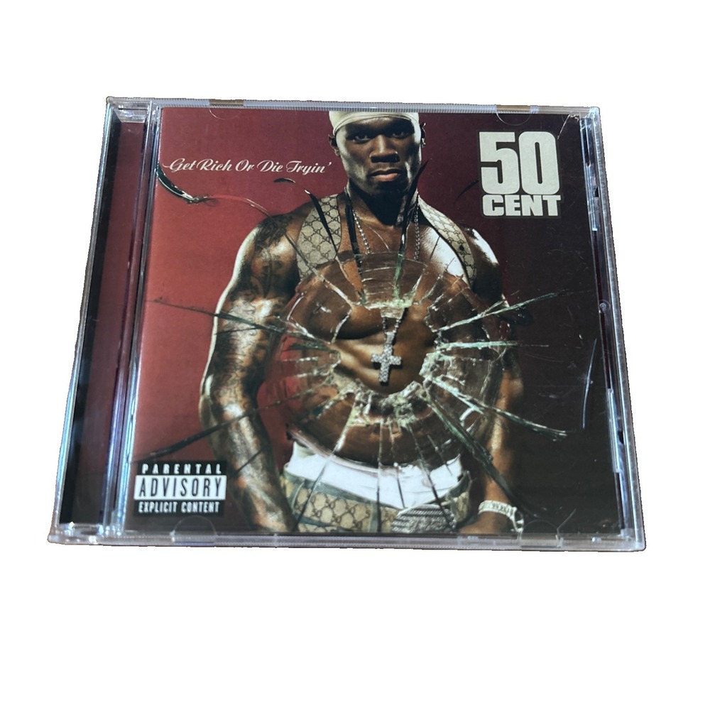 50 CENT Get Rich Or Die Tryin' ( CD, 2003)